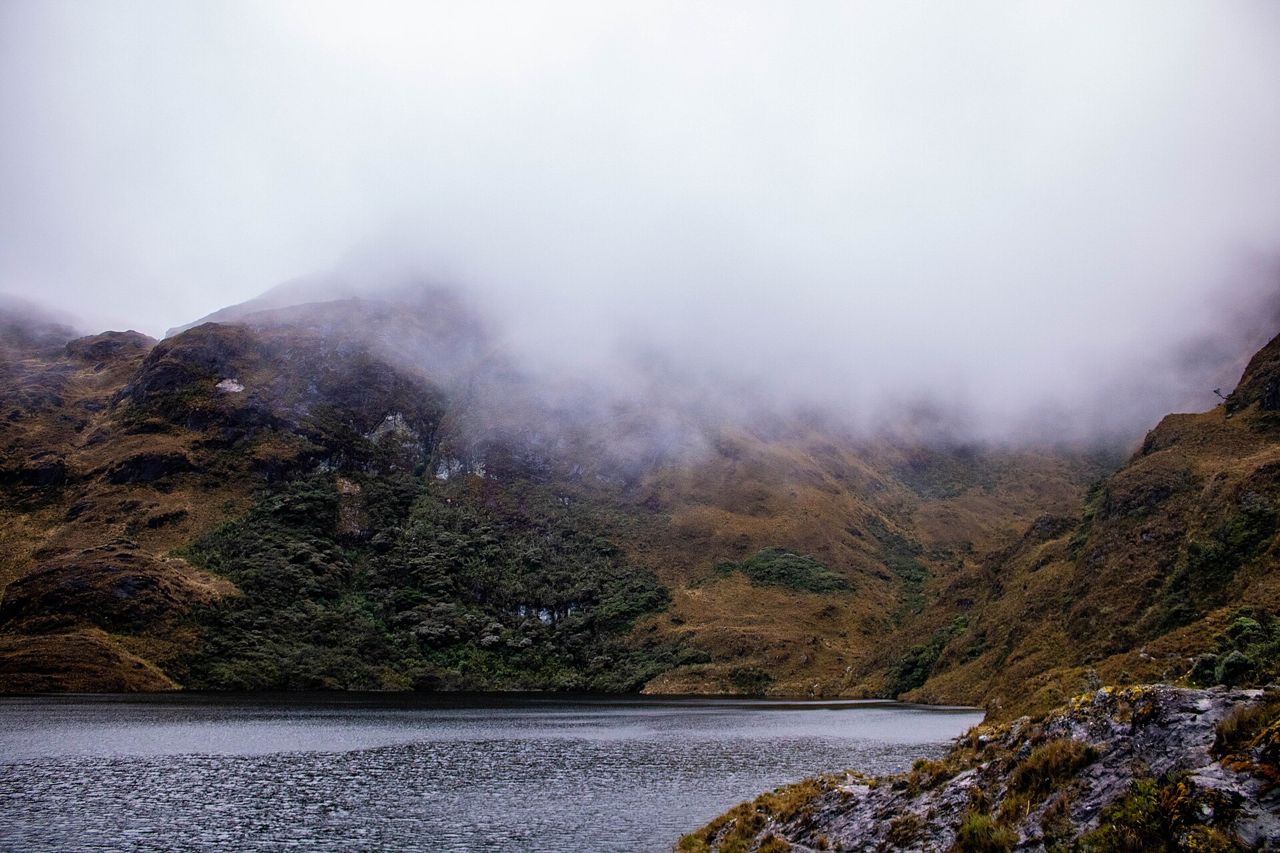 High-Andean lagoon in Huancabamba