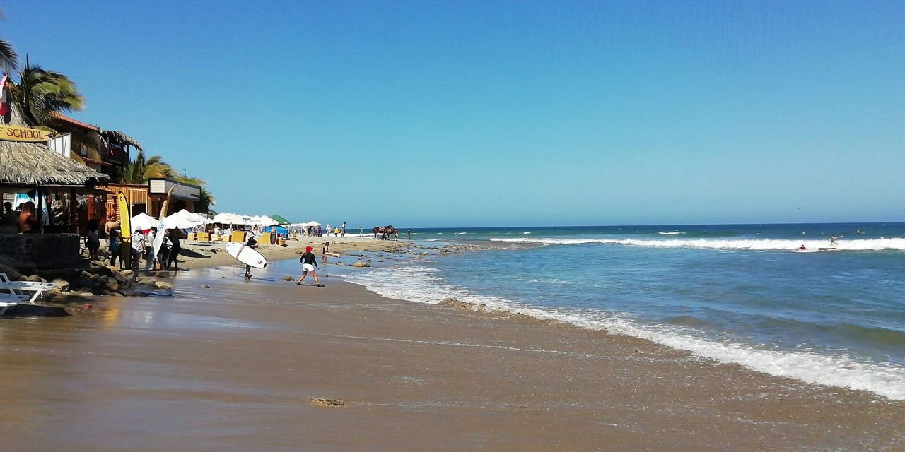 Máncora beach, north of Piura